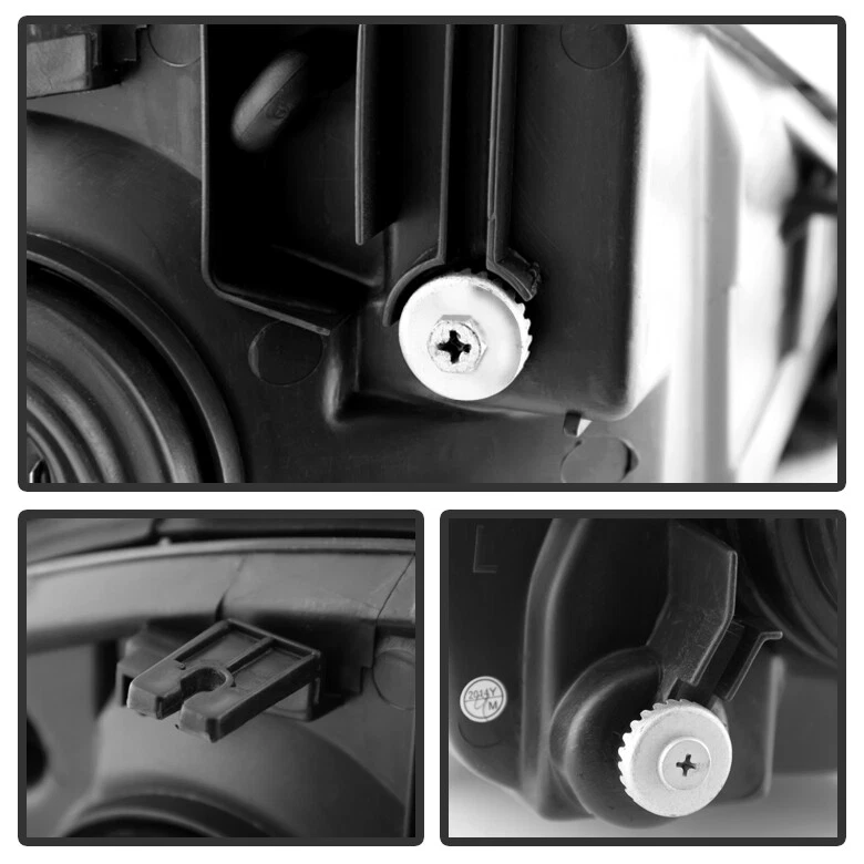 Par de faros delanteros de repuesto izquierda+derecha para Mitsubishi Eclipse 2000-2005 Foto 3 de 3