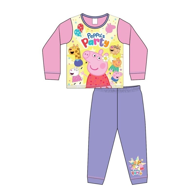 Official Girls Peppa Pig Pyjamas Sleepwear Nightwear Pjs Kids Age
