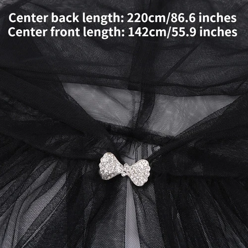 Lady Mesh Hooded Cape Cloak Top Bridal Halloween Party Retro Fancy Dress Loose - Picture 11 of 19