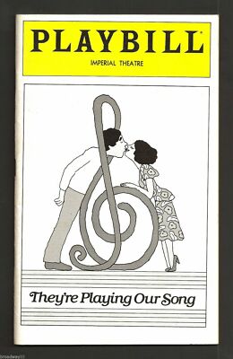 Stockard Channing (Signed) ''THEY'RE PLAYING OUR SONG'' Tony Roberts 1980 Playbill