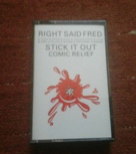 STICK IT OUT -COMIC RELIEF AUDIO CASSETTE TAPE