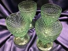 4 VILLEROY & BOCH crystal BOSTON green WINE GOBLET glasses BEAUTIFUL! — photo 7