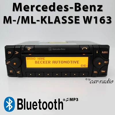 Original Mercedes W163 Radio Audio 30 APS Bluetooth Radio M ML Klasse APS30 CD-R - Bild 1 von 4