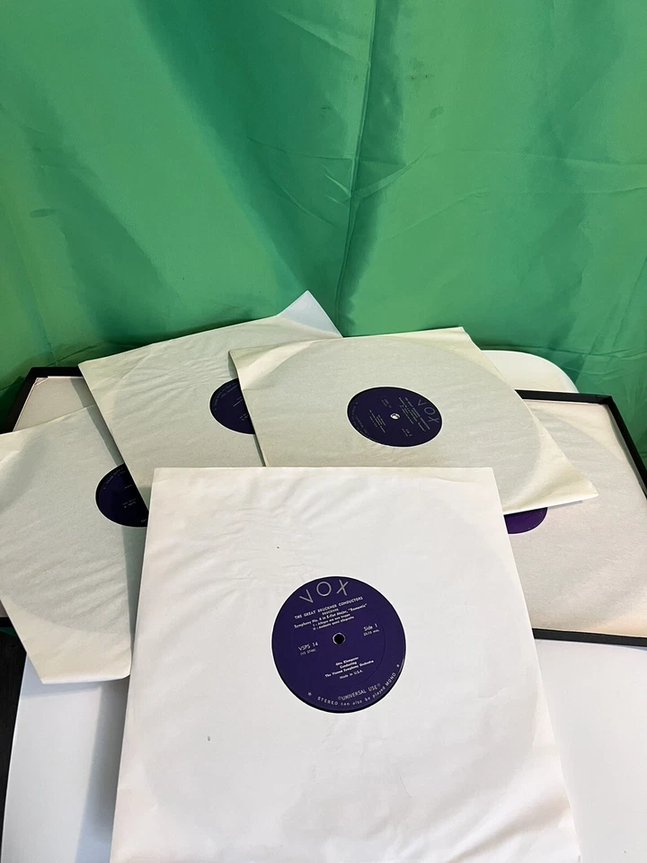 THE GREAT BRUCKNER CONDUCTORS-Bohm-Klemperer-Furtwangler-5 LP Box Set-VOX VSPS14 Foto 4 de 4