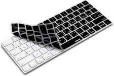 Ultra Thin Silicone Keyboard Skin Cover for Magic Keyboard 2015 Arabic Language