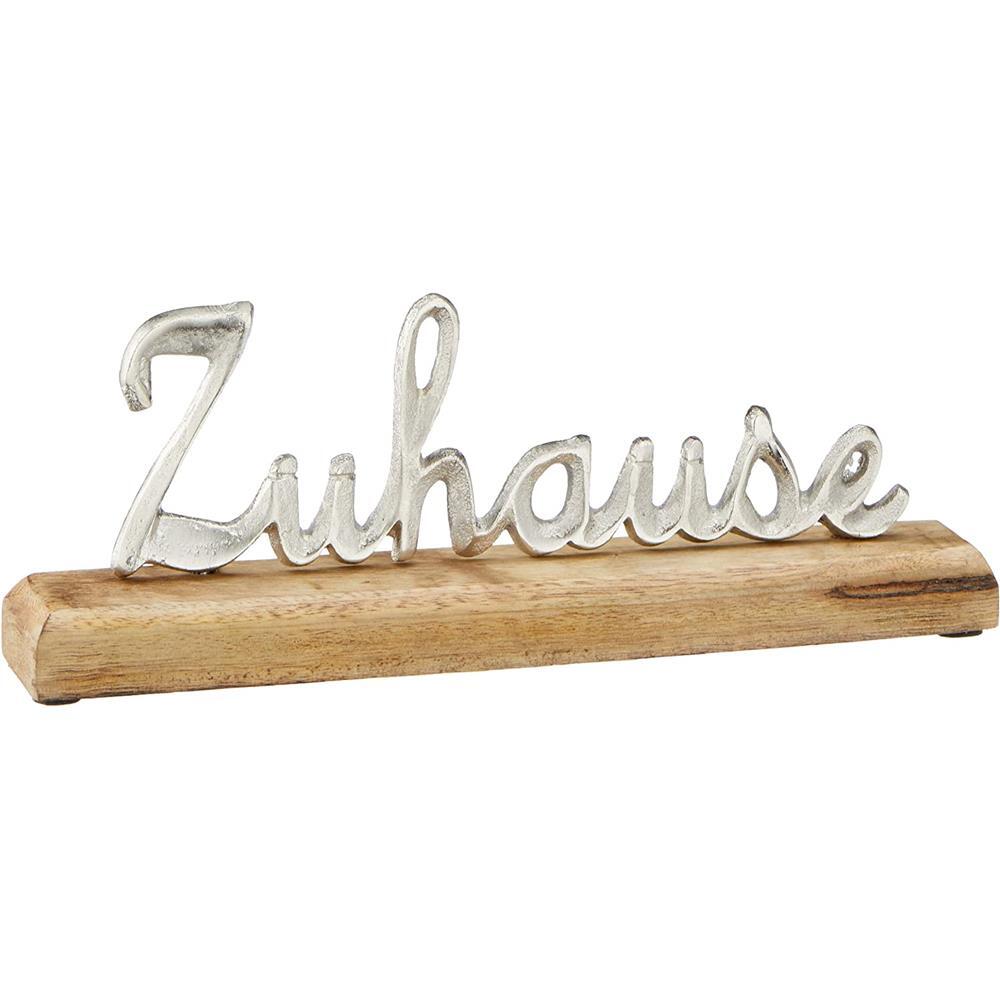 Цельнокроеное платье Zuhause Silber auf Holz-Fu длиной около 30 см для декоративной отделки декофигуры 2790₽