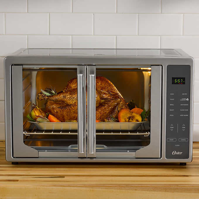 oster air fryer countertop toaster oven french door