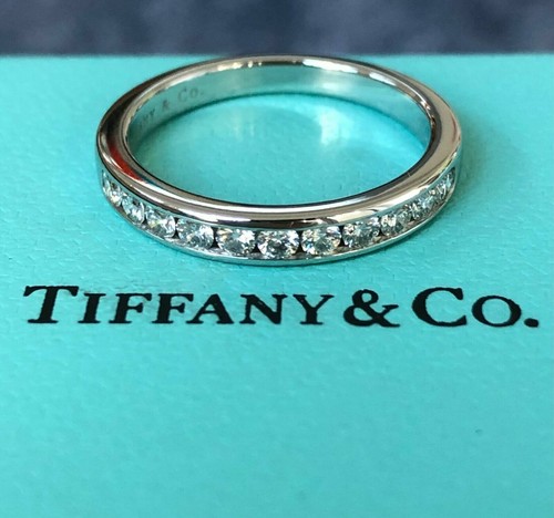 Half Eternity Band Platinum 3mm wide 