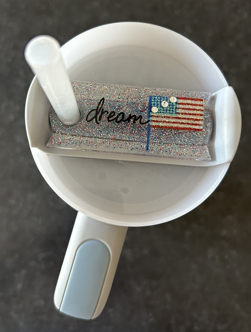 Stanley Cup Topper Inspirational For 20/30 Oz Cup Handmade  NEW-image