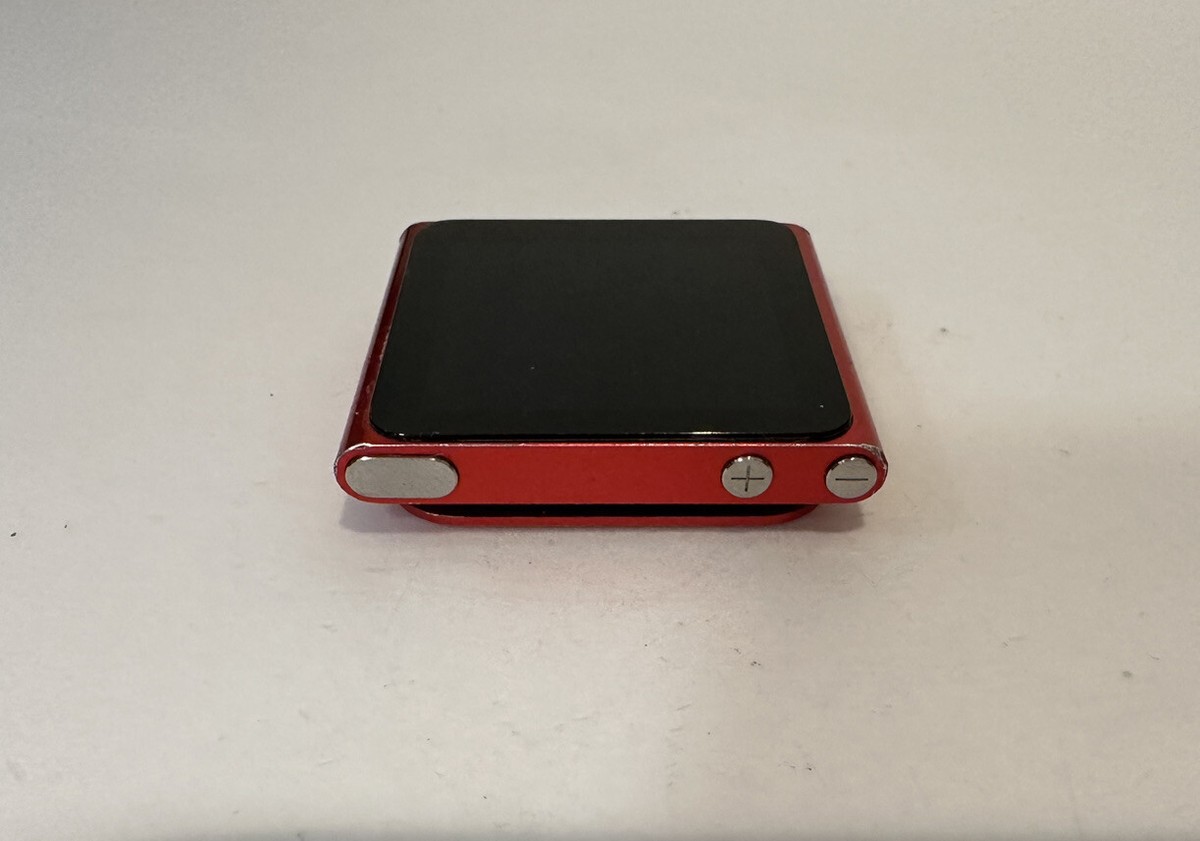 Apple iPod nano 6th Generation Red (16 GB) Works Great | eBay