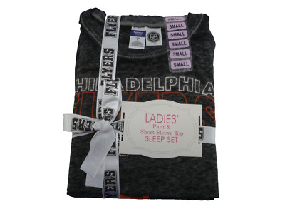 NEW Women's Bottom Drawers NHL Philadelphia Flyers S/S Sleep Set