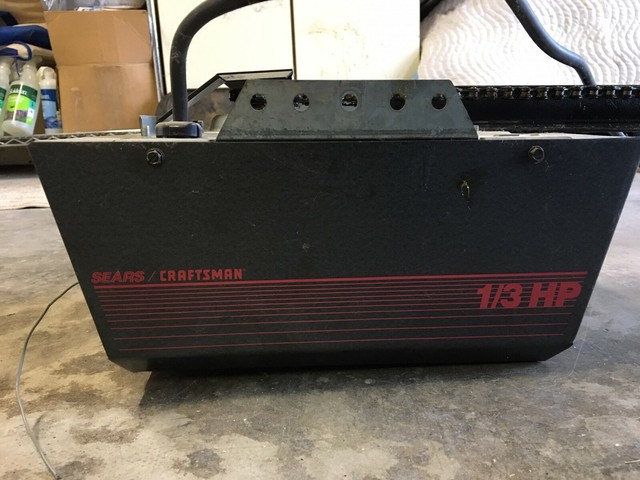 1 3 hp garage door opener
