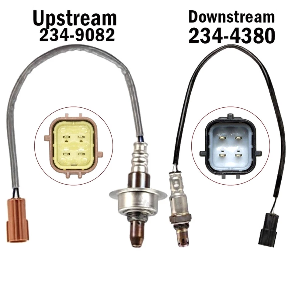 2X Sensor de oxígeno aguas arriba+abajo para Nissan Sentra Elite 2009-12 2,0 L L4 con calif Foto 3 de 4