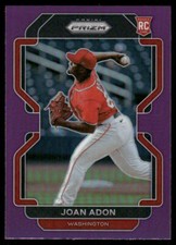 2022 Panini Prizm #154 Joan Adon Purple Prizm
