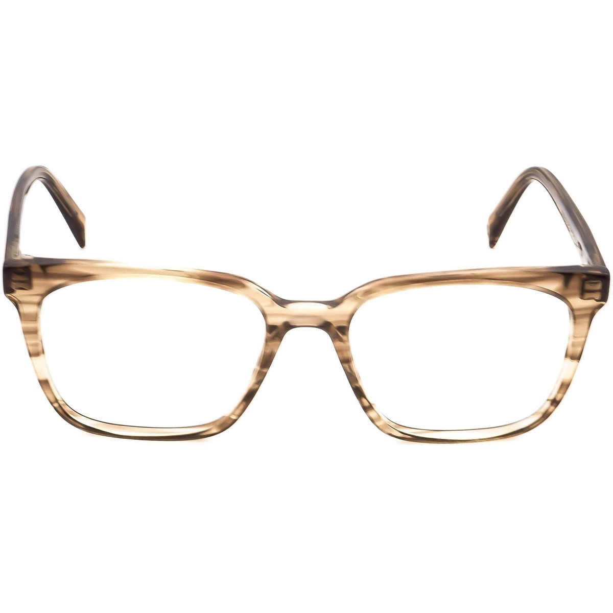Warby Parker Eyeglasses Hughes M 207 Transparent Striped 