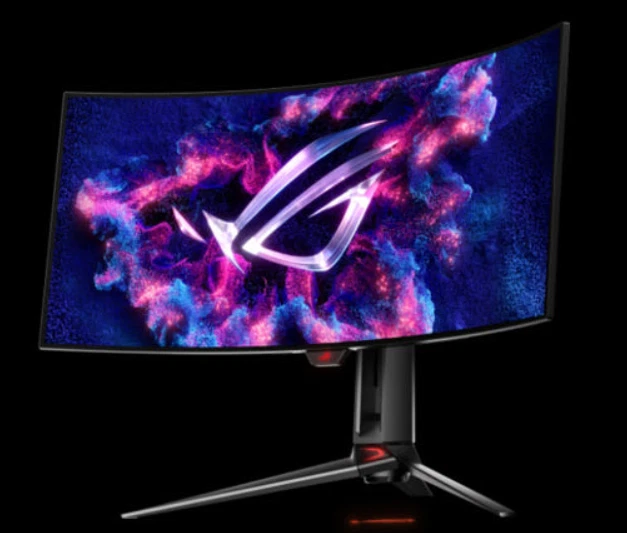 ASUS ROG Swift OLED PG34WCDM 34" Curved Gaming monitor 800R OLED 240Hz0.03msWQHD - Image 2 of 4