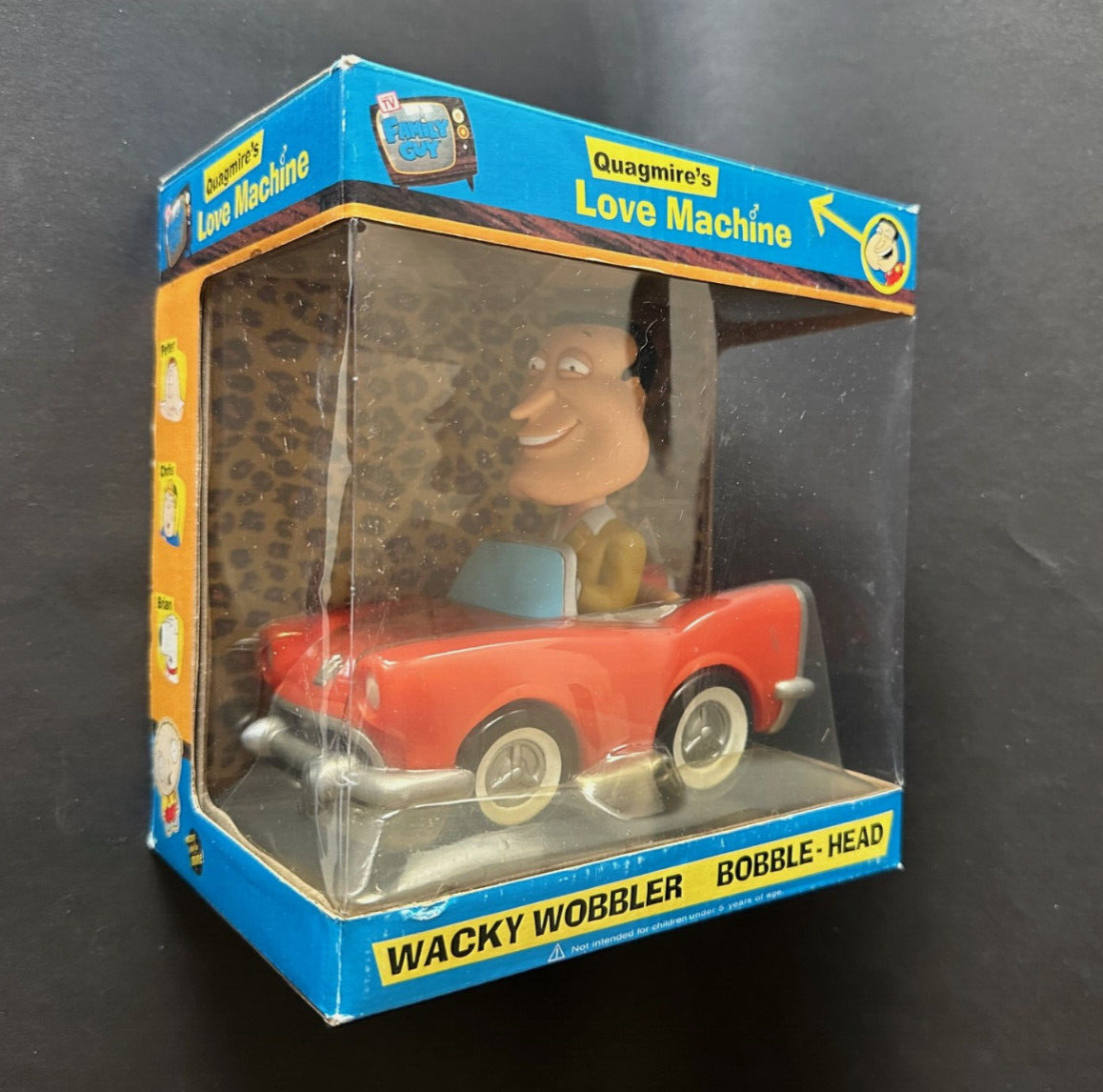 Family Guy Quagmire ボブルヘッドフィギュア2コセット Family Guy TV Show Mini Bobblehead Glenn Quagmire Figure FOX