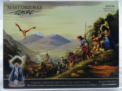 DSM 1005 Set#5 Masterwoks Elmore  (Dark Sword Miniatures, AD&D, D&D) Z001002001