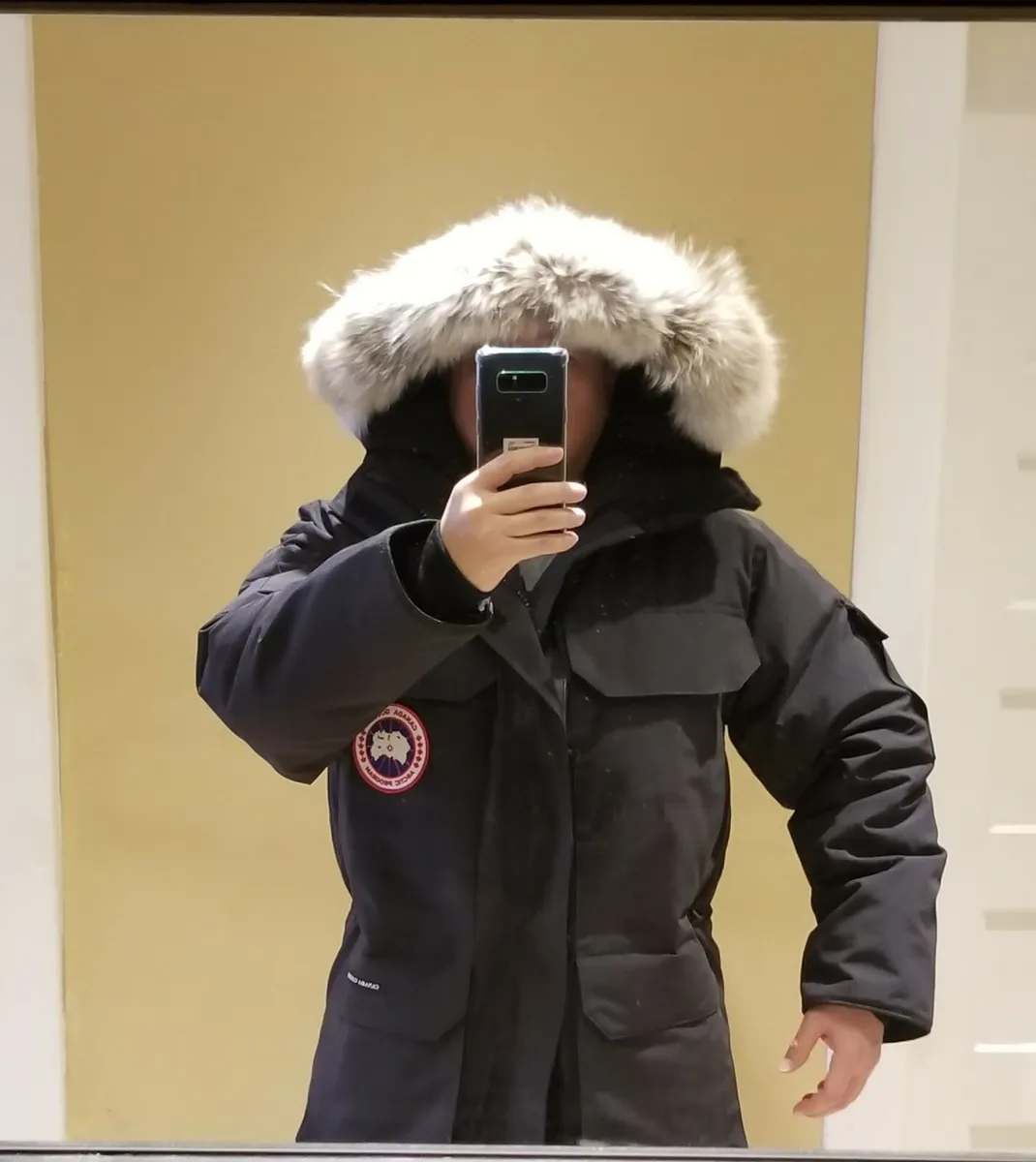 NEW GREY LABEL EDITION BLACK CANADA GOOSE EXPEDITION XS FITS SMALL TO MED  PARKA