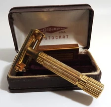 Gillette  Aristocrat Safety Razor Set