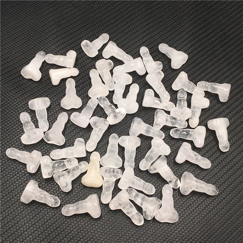 Wholesale Natural mix mini Penis Carved quartz Crystal Massager Wand Healing - Picture 65 of 296