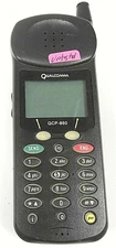 Qualcomm QCP-860 - Black - Rare Cellular Vintage Phone - Untested