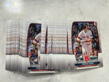 Lot (52) TRISTON CASAS Red Sox 2023 Bowman Baseball base rookie card #2