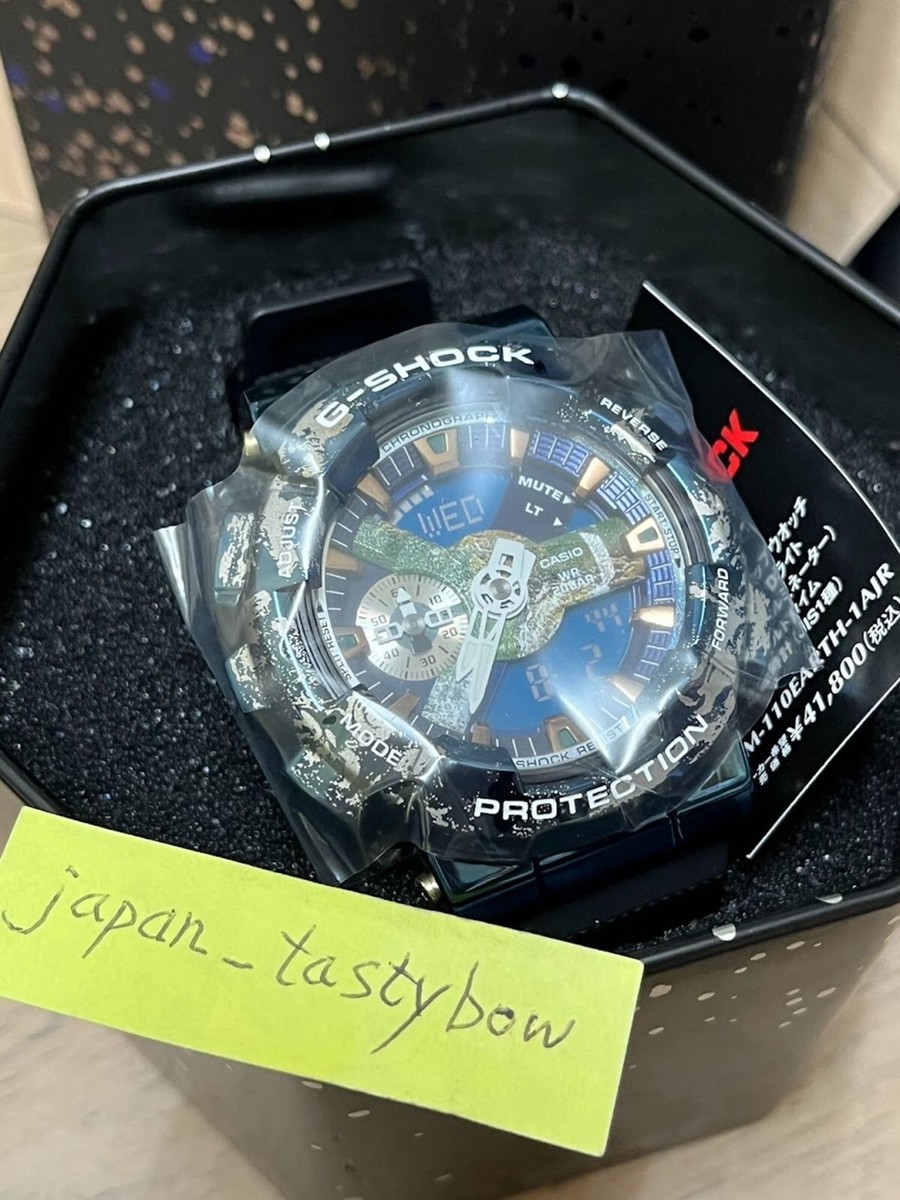 CASIO G-SHOCK GM-110EARTH-1AJR LIMITED EDITION Planet Earth CASIO G-SHOCK GM-110EARTH-1AJR LIMITED EDITION Planet Earth