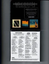 UNICORN - SLOW DANCING: RECORDINGS 1974-79 (4CD 2020) NEW *70 TRACKS*
