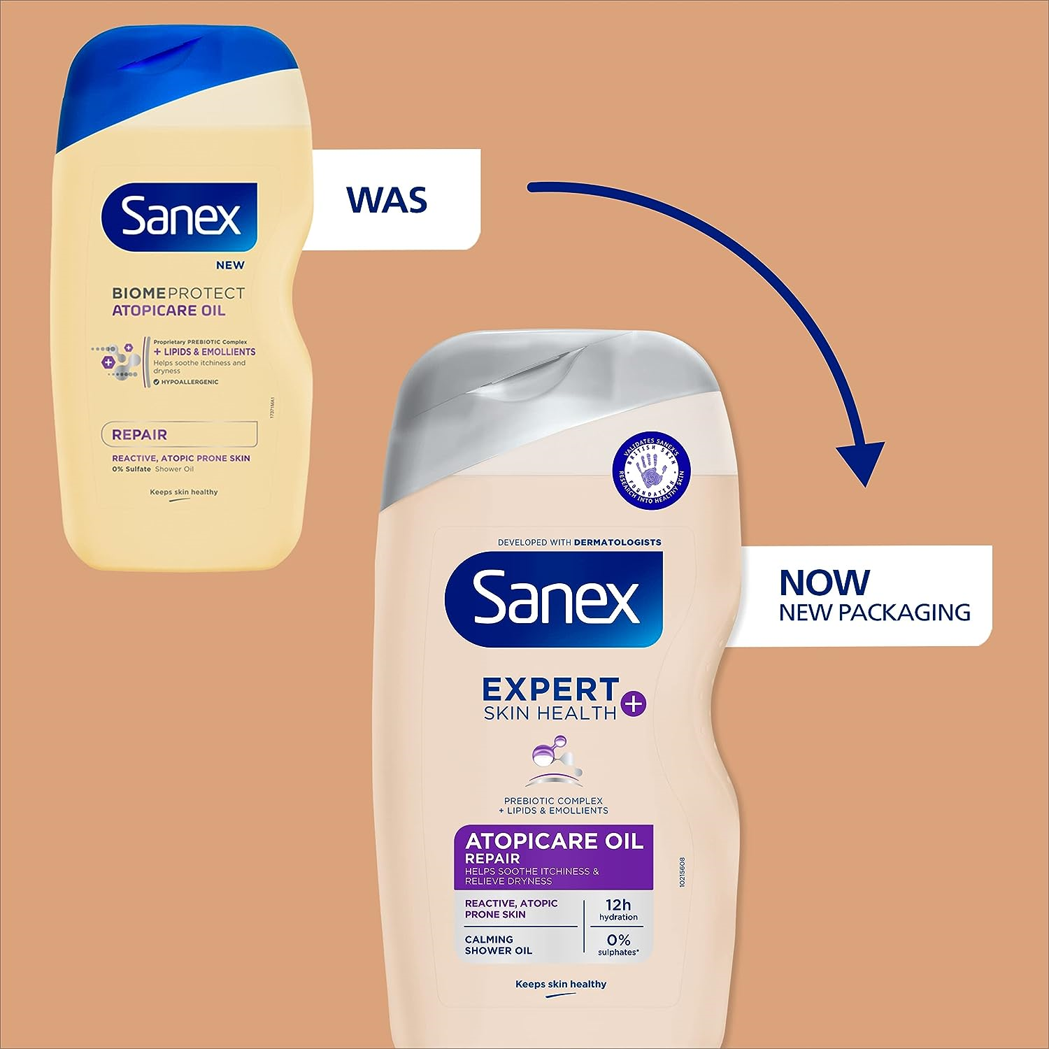 Sanex BiomeProtect Advanced Atopicare Bath and Shower Oil 515ml eBay