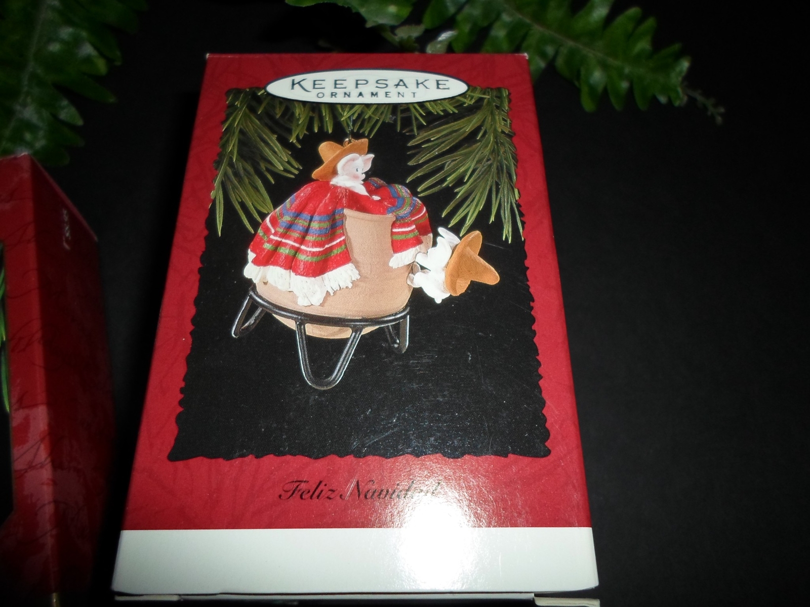 Lot of 3 FELIZ NAVIDAD mice Hallmark Christmas ornaments eBay