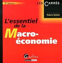 Lessentiel de la macro-économie von Thierry Tacheix | Buch | Zustand sehr gut