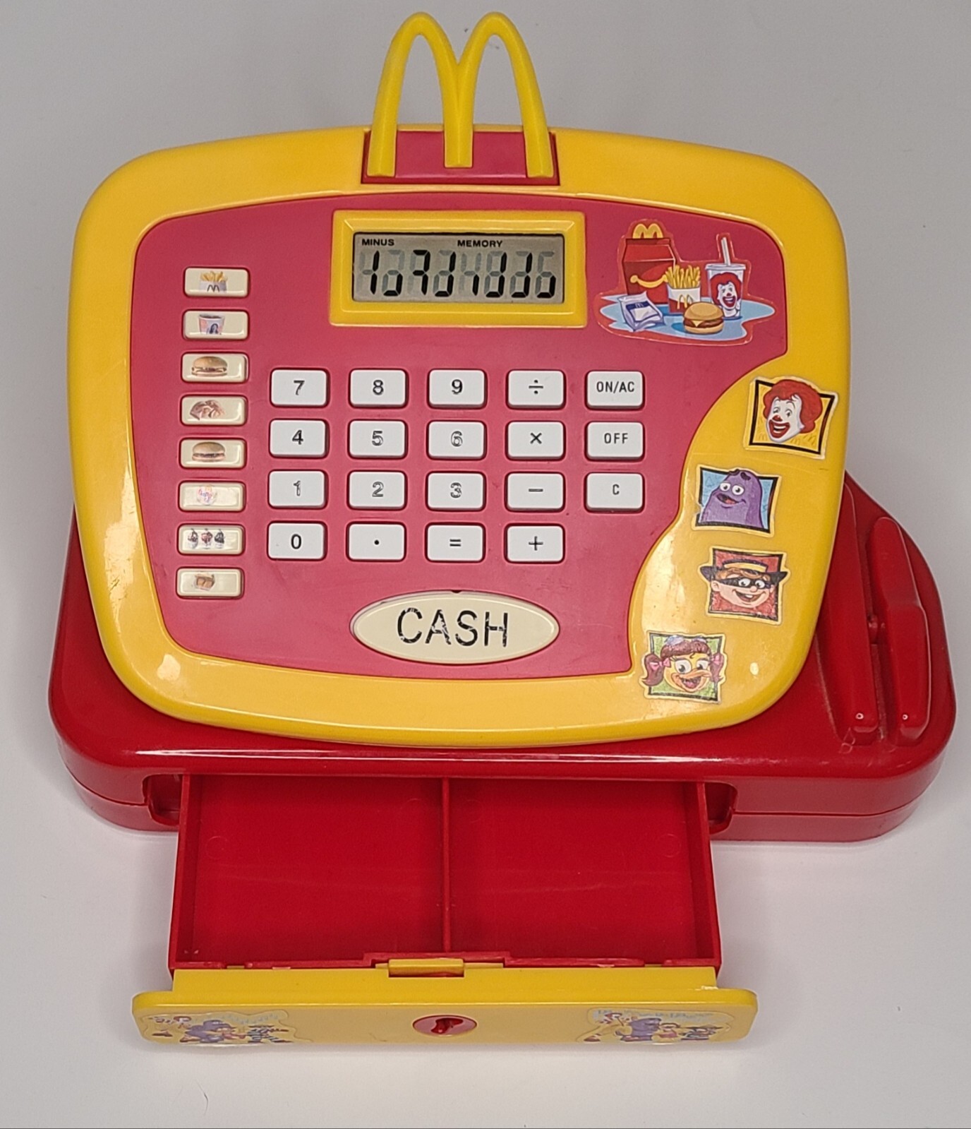2004 McDonalds Talking Toy Electronic Cash Register Pretend Play Works