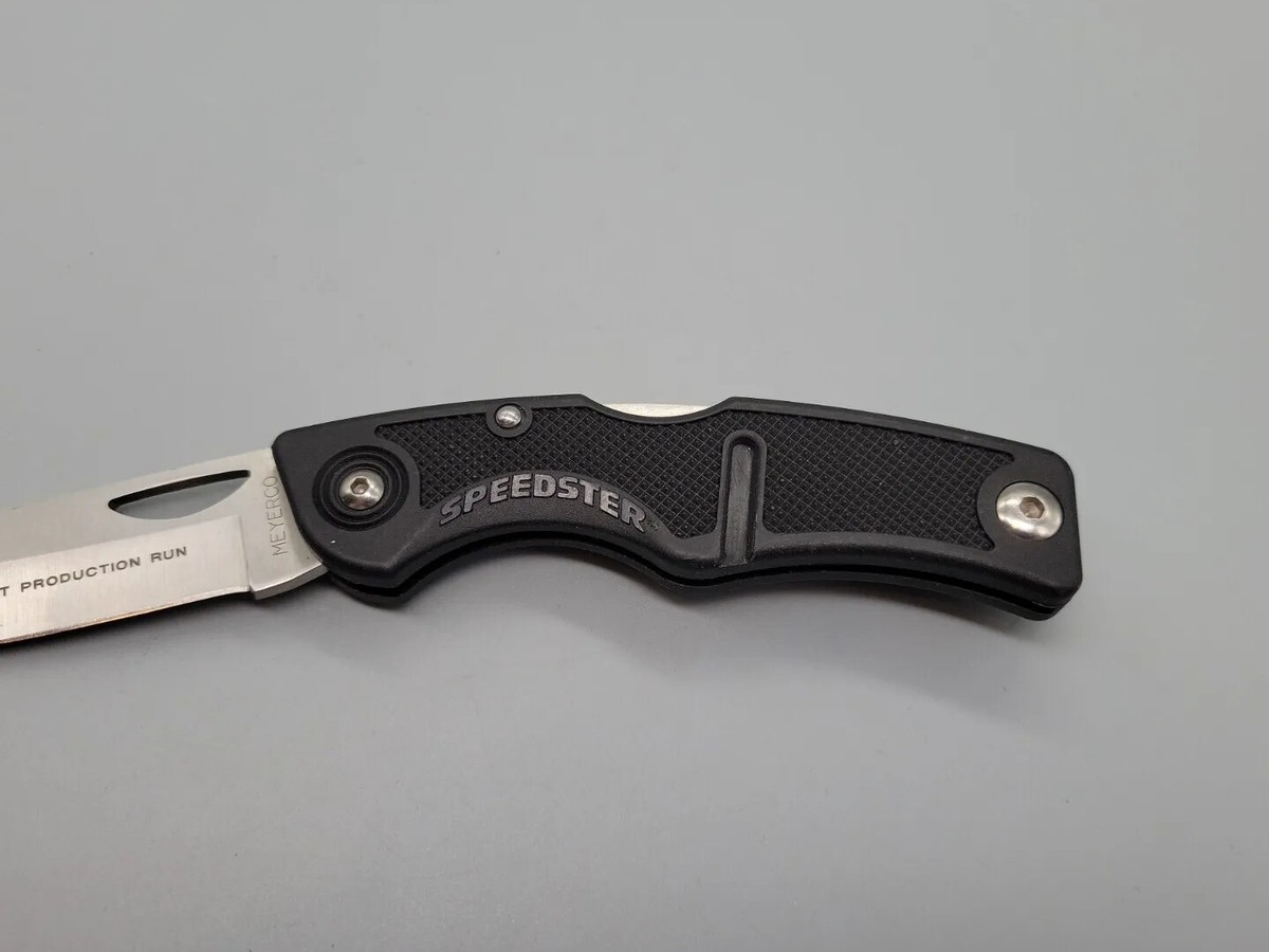 【ミーコソーイング】 Meyerco Seki Japan Pocket Knife - Blackie Collins Speedster