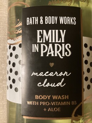 Macaron Cloud” Emily In Paris Body Wash 10 fl oz Bath & Body Works