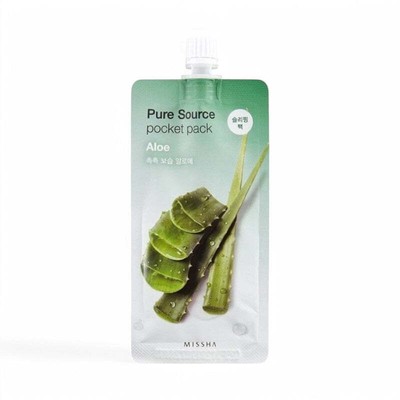 MISSHA Pure Source Pocket Pack-6 Types Aloe #gca