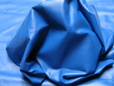 Garment leather Lambskin Hides Thin Soft Royal Blue