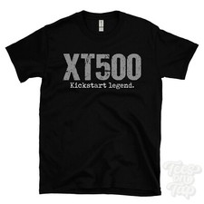 XT500: T-shirt leggenda Kickstart moto motociclista