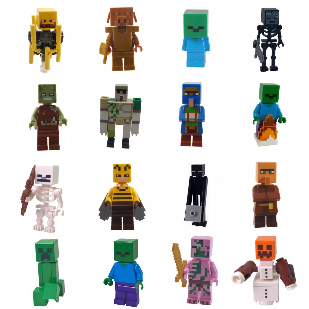 This Minecraft mod turns mobs into Lego figures