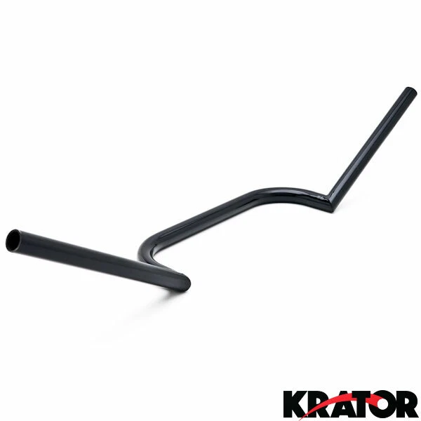 Manillar 7/8" Negro Clubman Para Buell Thunderbolt S2 S3 Blast 1125R M2 Cyclone Foto 4 de 4