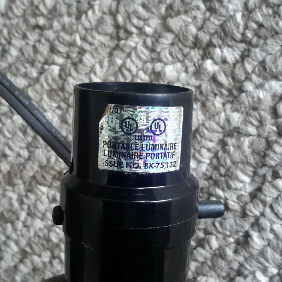 Clear Glass Square Jar Light w/ Stars & Berries -9"H x 4 1/2" Square  EUC - Image 4 of 4