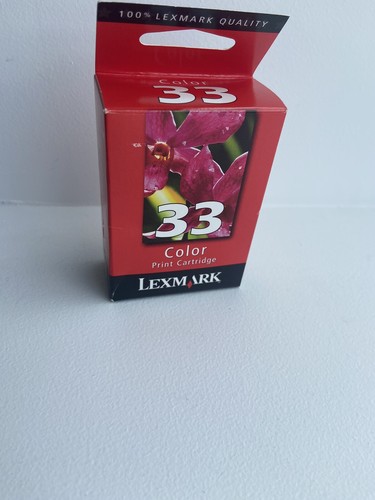 NEW Original Lexmark 33 Colour Color Ink Cartridge