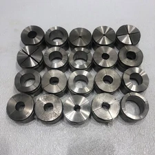 Hardinge S26 Round Smooth 4 Piece Collet Pads — Various Sizes — Drop Down Menu