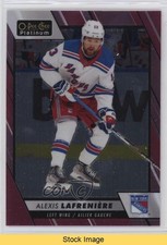 2023-24 O-Pee-Chee Platinum Matte Pink Alexis Lafreniere #55 READ 1e7g