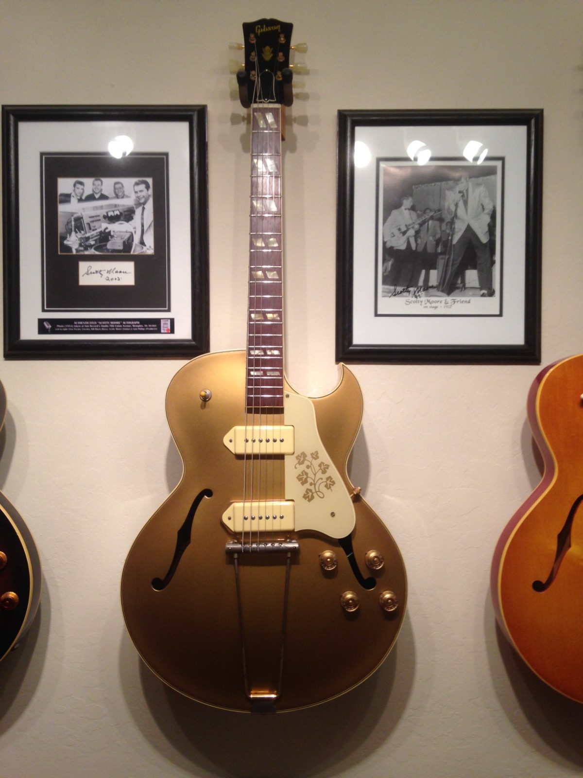 1952 Gibson ES-295 Gold Top Restoration W/Rare Les Paul engraved Tail piece
