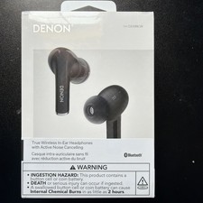 Denon AH-C830NCW Wireless In-Ear Headset - Black