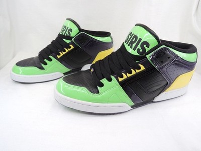 Osiris NYC 83 Mid schwarz/grün/gelb US 12 EU 47