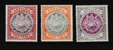 Antigua KEVII 1903 2D, 3D & 6D Mint LHM WS45712