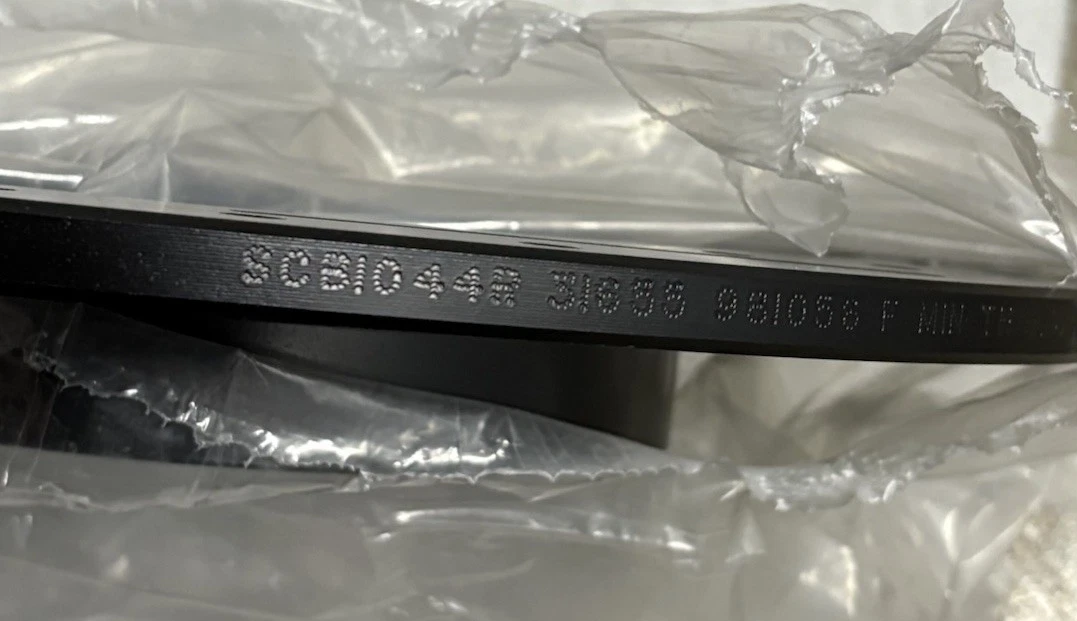 Rotor de freno ranurado y perforado Max Advanced Brakes SCB1044 Elite XDS foto 4
