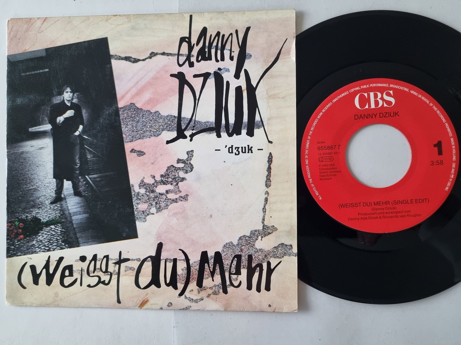 Danny Dziuk - (Weisst Du) Mehr 7'' Vinyl Holland